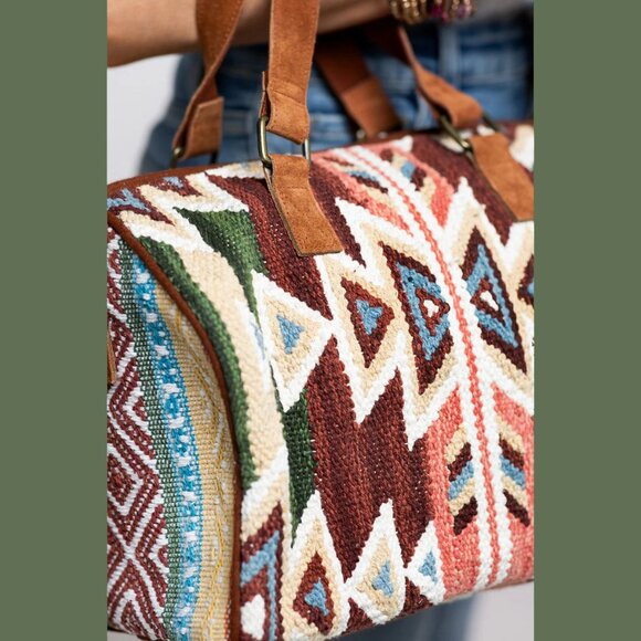 Eloise Boho Handwoven Bag - Picture 7 of 13